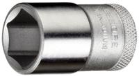 19-21 Gedore 1/2 in Drive 21mm Standard Socket, 6 point, 41.5 mm Overall Length