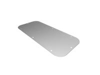 2572100 Rittal AX Series RAL 7035 Sheet Steel Gland Plate, 339mm W, 149mm L for Use with AX Series