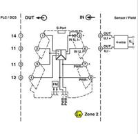 2902035 Phoenix Contact MINI MCR-2-UI-REL-PT Series Signal Conditioner, ATEX