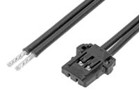 219657-2023 Molex 2 Way Female Pico-Lock Unterminated Wire to Board Cable