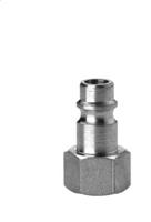 5350-14 Camozzi Female Pneumatic Quick Connect Coupling, G 1/4 Female Threaded