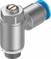 grlz-18-qs-6-d Festo GRLZ Series Tube Flow Regulator, 6mm Tube Inlet Port, 193158