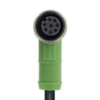1522943 Phoenix Contact Female 8 way M12 to 8 way Free End Sensor Actuator Cable, 10 m