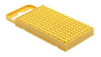 561-03644-wic3-4-pa66-ye HellermannTyton WIC3 Snap On Cable Markers, Yellow, Pre-printed "4", 4.3 → 5.3mm Cable, 561-03644 WIC3-4-PA66-YE