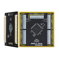 mikroe-5371 Brand-Rex SiBRAIN For ATmega6450 Microcontroller Development Board