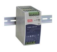 tdr-240-48 MEAN WELL TDR Switched Mode DIN Rail Power Supply, 340 → 550 V ac / 480 → 780V dc ac, dc Input, 48V dc dc