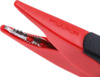 ac285-ftp Fluke Crocodile Clip, Nickel-Plated Steel Contact, 10A, Black/Red