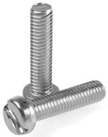 546-6398 RS PRO Slot M6  Cheese Head Steel Machine Screws DIN 84 x 25.0mm