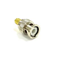 246-9496 RS PRO Straight 50Ω Coaxial Adapter SMA Plug to BNC Socket 4GHz