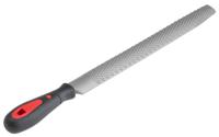 161-1498 RS PRO 300mm, Bastard, Rasp Cut, Half Round Engineers File With Soft-Grip Handle