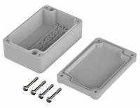 62208000-em-208 Bopla Euromas II Series Light Grey Polycarbonate Enclosure, IP65, Light Grey Lid, 98 x 64 x 38mm