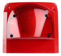 pnc-0035 Klaxon PNC Series Red Sounder Beacon, 10 → 60 V dc, IP66, Side Mount, 120dB at 1 Metre