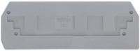 282-308 WAGO 282 Series End and Intermediate Plate for Use with 282 Series Terminal Blocks