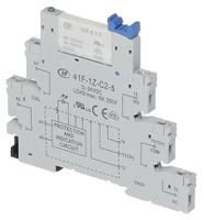 41f-1z-c1-5-24vdc Hongfa Europe GMBH 41F DIN Rail Relay Socket