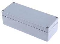 p-081906-enclosure Fibox Euronord II Series Grey Polyester Enclosure, IP66, IP67, Grey Lid, 190 x 75 x 55mm