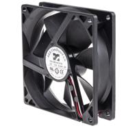 fd1290-a1151e2al ARX CeraDyna Series Axial Fan, 12 V dc, DC Operation, 108.2m³/h, 4.32W, 360mA Max, 92 x 92 x 25mm