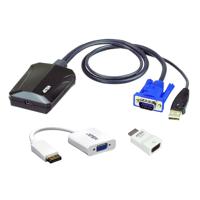 cv211cp Aten USB B to HDMI Adapter, USB 2.0, 1 Supported Display(s) - 1920 x 1200 @ 60Hz