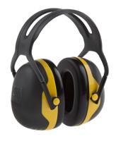 x2a-ga 3M PELTOR X2A Ear Defender with Headband, 31dB, Black, Yellow
