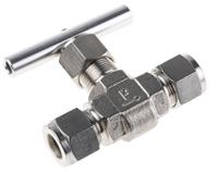 8a-v8lr-ss Parker Stainless Steel Needle Valve 1/2 in