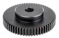 521-6525 RS PRO Steel 60 Teeth Spur Gear, 1.5 Module, 15mm Bore Diam, 90mm Pitch Diam, 50mm Hub Diam