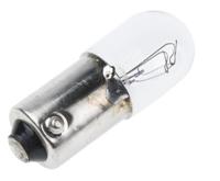 104-626 RS PRO BA9s Indicator Light, Clear, 60 V, 33 mA, 3000h