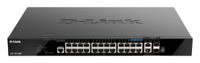 dgs-1520-28mpe D-Link 28-Port Layer 3 Stackable Smart Managed Max PoE Switch with 10G Uplinks, Smart 28 Port Managed Switch With PoE EU