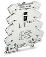 857-400 WAGO 857 Series Signal Conditioner, Current, Voltage Input, Current, Voltage Output, 24V dc Supply, ATEX, IECEx