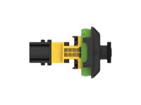 1-1703843-2 TE Connectivity, Heavy Duty Sealed Connector Series Automotive Connector Plug Black Panel Mount 3 Way