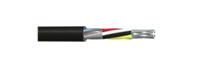 236-9231 RS PRO Multi-Core Industrial Cable, 3 Cores, 0.5 mm², Unscreened, 100 m, Black Polyvinyl Chloride Sheath