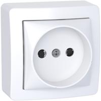 alb62274p Schneider Electric White 1 Gang Plug Socket, 2 Poles, 16A, French 2P