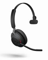 26599-899-899 Jabra Evolve2 65 Black Wireless Bluetooth On Ear Headset