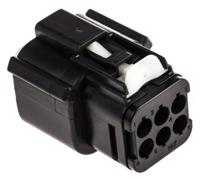 19418-0011 Molex, MX150L Female Connector Housing, 5.84mm Pitch, 6 Way, 2 Row