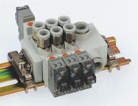 sy3460-5lou-c6-q SMC 5/3 Pneumatic Solenoid Valve - Pilot/Pilot SY3000 Series 24V dc