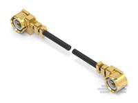2015699-1 TE Connectivity UMCC Series Male UMCC to Male UMCC, 100 mm 50 Ω