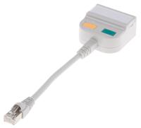 400-9023 RS PRO 2-Port RJ45 T-Adapter, Cat5, Shielded