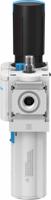 msb6-12-frc5j1m1 Festo G 1/2 FRL, Manual Drain, 40μm Filtration Size - With Pressure Gauge