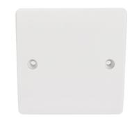 255-4746 RS PRO White 1 Gang Light Switch Cover