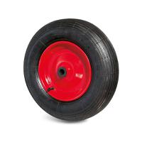 5874022011 Guitel Hervieu Black, Red Rubber Quiet Operation Trolley Wheel, 200kg