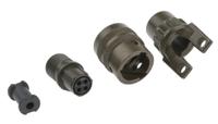pt06a-8-4ssr Amphenol Socapex, PT, Copper Alloy 4 Way Cable Mount MIL Spec Circular Connector PlugGreen, Socket Contacts,Shell Size