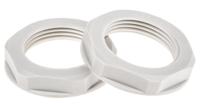 386884 Legrand Grey Fibreglass PA Cable Gland Locknut, M25 Thread, IP55