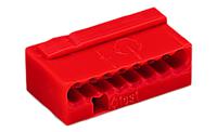 243-808 WAGO 243 MICRO PUSH WIRE Series Junction Box Connector, 8-Way, 6A, 22 → 20 AWG Wire, Push In Termination
