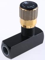 390-7752 RS PRO Inline Mounting Hydraulic Flow Control Valve, G 1/2, 47L/min