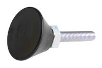 xffs-6x30 FlexLink M6 Thread Steel Adjustable Foot, 7.2mm Groove