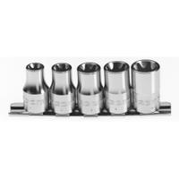 jtx40 Facom 5-Piece Metric 3/8 in Standard Socket Set, Torx
