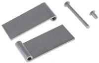 347-8361 Pinet Stainless Steel Flag Hinge with a Lift-off Pin, 40mm x 80mm x 3mm