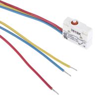 v4nsul Saia-Burgess Plunger Micro Switch, Pre-wired Terminal, 3 A @ 250 V ac, SPDT, IP67