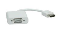 12033114 Roline HDMI to VGA Video Converter, 150mm Length - 1920 x 1080 Maximum Resolution