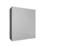 1214000 Rittal AX Series Steel Wall Box, IP55, 1200 mm x 1000 mm x 400mm