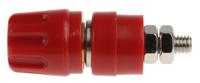 930103101 Hirschmann Test & Measurement 35A, Red Binding Post With Brass Contacts and Nickel Plated