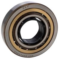 qj-208-ma SKF QJ 208 MA 1 Row Ball Bearing - 40 mm ID, 80 mm OD 18 mm Race Width
